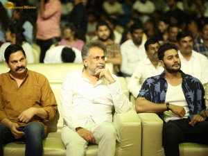 Skanda Cult Jathara Event attended by Ram Pothineni, Saiee Manjrekar, Srikanth, Indraja, and Boyapati Srinivas