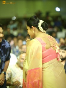 Skanda Cult Jathara Event attended by Ram Pothineni, Saiee Manjrekar, Srikanth, Indraja, and Boyapati Srinivas