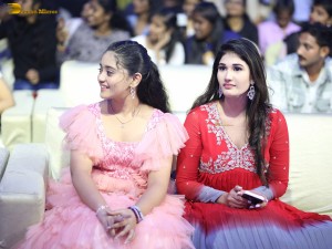 Skanda Cult Jathara Event attended by Ram Pothineni, Saiee Manjrekar, Srikanth, Indraja, and Boyapati Srinivas