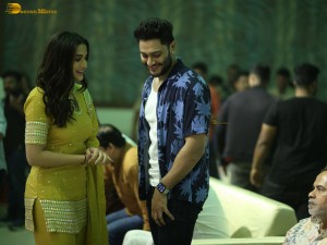 Skanda Cult Jathara Event attended by Ram Pothineni, Saiee Manjrekar, Srikanth, Indraja, and Boyapati Srinivas