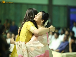 Skanda Cult Jathara Event attended by Ram Pothineni, Saiee Manjrekar, Srikanth, Indraja, and Boyapati Srinivas