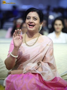 Skanda Cult Jathara Event attended by Ram Pothineni, Saiee Manjrekar, Srikanth, Indraja, and Boyapati Srinivas