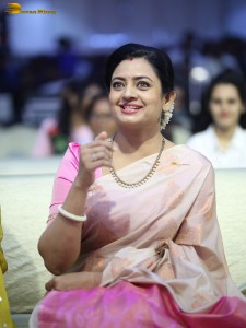 Skanda Cult Jathara Event attended by Ram Pothineni, Saiee Manjrekar, Srikanth, Indraja, and Boyapati Srinivas