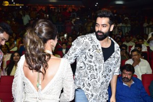 Skanda Pre-Release Function attended by Ram Pothineni, Saiee Manjrekar, Sreeleela, and Nandamuri Balakrishna