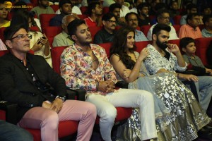 Skanda Pre-Release Function attended by Ram Pothineni, Saiee Manjrekar, Sreeleela, and Nandamuri Balakrishna