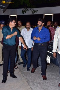 Skanda Pre-Release Function attended by Ram Pothineni, Saiee Manjrekar, Sreeleela, and Nandamuri Balakrishna