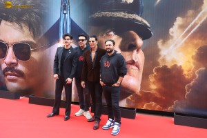 Sky Force Trailer Launch attended by Akshay Kumar and Veer Pahariya