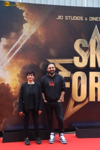 Sky Force Trailer Launch attended by Akshay Kumar and Veer Pahariya