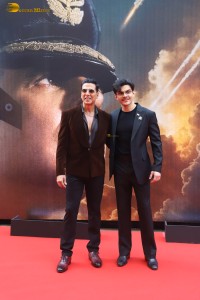 Sky Force Trailer Launch attended by Akshay Kumar and Veer Pahariya