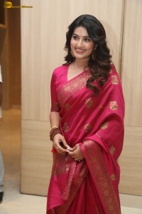 actress sneha beautiful in a dark pink saree