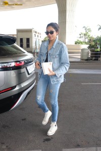 Model and actress Sobhita Dhulipala stylish looks in denim