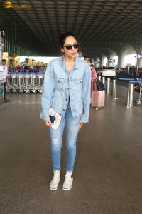 Model and actress Sobhita Dhulipala stylish looks in denim