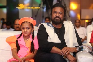 Pre-Release Event of Telugu movie Son of India attended by Mohan Babu, Ali, Vishnu, Lakshmi Manchu