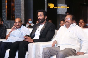 Pre-Release Event of Telugu movie Son of India attended by Mohan Babu, Ali, Vishnu, Lakshmi Manchu