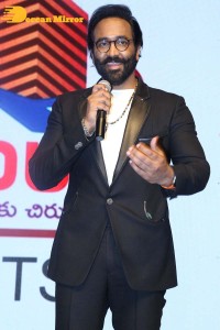 Pre-Release Event of Telugu movie Son of India attended by Mohan Babu, Ali, Vishnu, Lakshmi Manchu