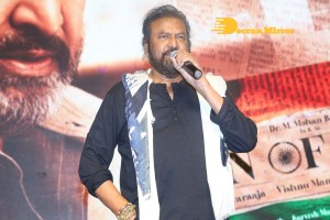Pre-Release Event of Telugu movie Son of India attended by Mohan Babu, Ali, Vishnu, Lakshmi Manchu
