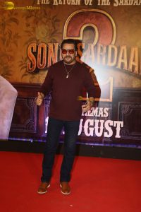 Son of Sardaar 2 Screening attended by Mrunal Thakur, Mouni Roy, Roshni Walia, and others