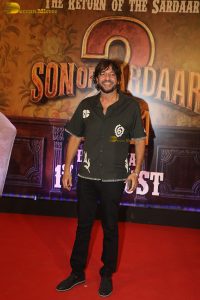 Son of Sardaar 2 Screening attended by Mrunal Thakur, Mouni Roy, Roshni Walia, and others