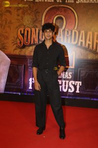 Son of Sardaar 2 Screening attended by Mrunal Thakur, Mouni Roy, Roshni Walia, and others
