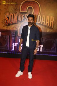 Son of Sardaar 2 Screening attended by Mrunal Thakur, Mouni Roy, Roshni Walia, and others