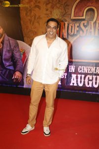 Son of Sardaar 2 Screening attended by Mrunal Thakur, Mouni Roy, Roshni Walia, and others