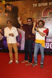 Son of Sardaar 2 Screening attended by Mrunal Thakur, Mouni Roy, Roshni Walia, and others