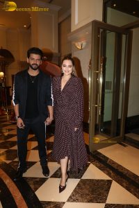 bollywood actress Sonakshi Sinha spotted with her husband