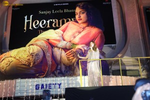 actress Sonakshi Sinha promotes Heeramandi movie at G7 multiplex in mumbai