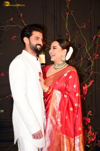 actress Sonakshi Sinha’s Wedding Reception attended by Shatrughan Sinha, Tabu, Sangeeta Bijlani, Aditi Rao Hydari, Rekha, and others