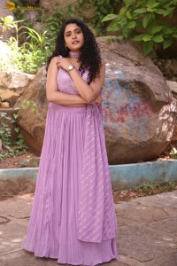 Indian actress Sonakshi Verma in a pink lehenga choli