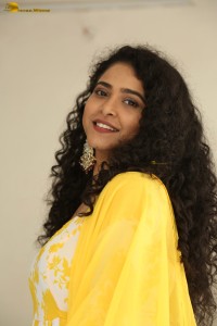 Indian actress Sonakshi Verma photoshoot in a yellow salwar