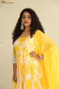 Indian actress Sonakshi Verma photoshoot in a yellow salwar