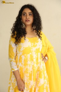 Indian actress Sonakshi Verma photoshoot in a yellow salwar