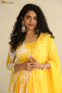 Indian actress Sonakshi Verma photoshoot in a yellow salwar
