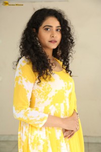Indian actress Sonakshi Verma photoshoot in a yellow salwar