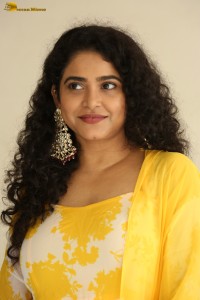 Indian actress Sonakshi Verma photoshoot in a yellow salwar