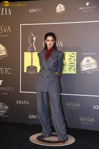 actress sonal chauhan classy looks in a pant suit