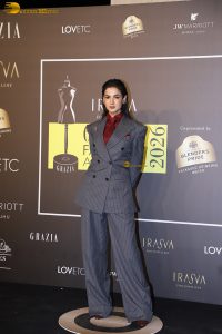 actress sonal chauhan classy looks in a pant suit