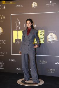 actress sonal chauhan classy looks in a pant suit