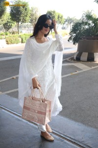 actress sonal chauhan in a white salwar kameez