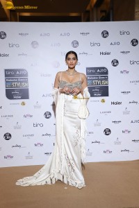 actress Sonam Kapoor stunning looks in white at an event