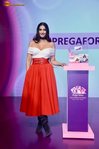 sonam kapoor hot looks in a white shoulderless top and red skirt at an event