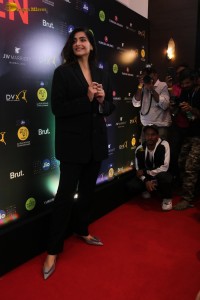 actress sonam kapoor stylish looks and cleavage show at a function