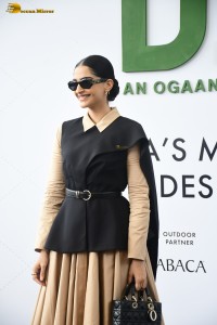 bollywood actress Sonam Kapoor super stylish at a fashion event