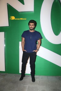 Sonam Kapoor, Anil Kapoor and Anand Ahuja attend the opening of the store 'VegNonVeg'