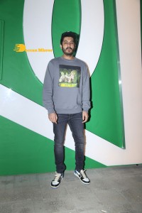 Sonam Kapoor, Anil Kapoor and Anand Ahuja attend the opening of the store 'VegNonVeg'