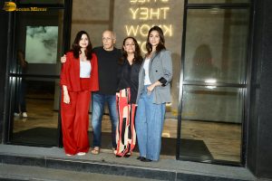 Songs of Paradise Screening attended by Alia Bhatt, Mahesh Bhatt, Soni Razdan, and Saba Azad