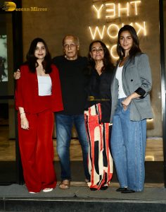 Songs of Paradise Screening attended by Alia Bhatt, Mahesh Bhatt, Soni Razdan, and Saba Azad