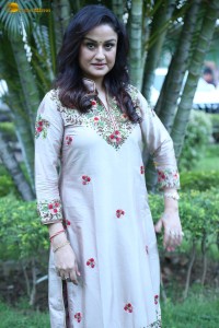 actress sonia agarwal photoshoot in a silver grey salwar dress