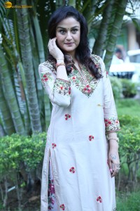 actress sonia agarwal photoshoot in a silver grey salwar dress